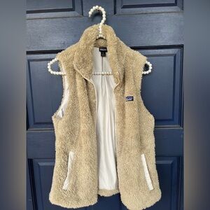 Patagonia Women's Beige Fleece Vest